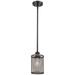 Nestbrook 4.75"W Oil Rubbed Bronze Stem Pendant w/ Oil Rubbed Bronze S