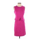 Philosophy Republic Clothing Casual Dress - Sheath Crew Neck Sleeveless: Pink Dresses - Women's Size 4 Petite