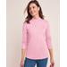 Blair Women's Essential Knit Long Sleeve Mock Top - Purple - PM - Petite