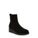 Quaid Stretch Knit Bootie - Black - Anne Klein Boots