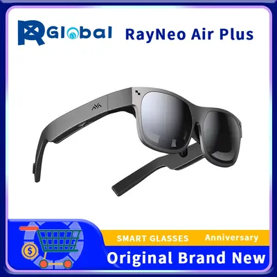 TCL RayNeo Air Plus Brille Tragbares AR mit 1080P OLED Dual Display FOV 49 ° Intelli – Neue AR-Brille wie TCL NXTWEAR S+