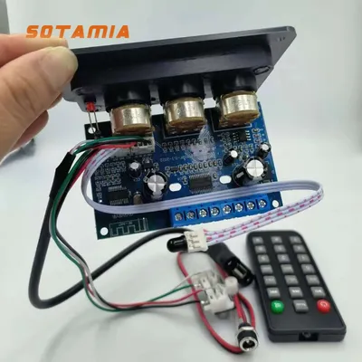 SOTAMIA TDA7297 Verstärker Audio Board 2,0 Mini Stereo Amp 15Wx2 Power Verstärker Lautsprecher Image