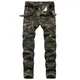 Herren Jogger Militär Tarnung Cargo Denim Jeans Modehose Streetwear Casual Brand Hosen