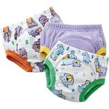 Bambino Mio Unisex Kid s Bold Animals Baby and Toddler Training Underwear (Pack of 3) - 3-4 Years