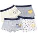 KYAIGUO Boys and Toddler Underwear 4 PCS Boxer Briefs Underwear for Daily Breathable Cotton Multipack for Baby Boys 2-18 Y