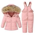 50% off Clear! Baby Boy and Girl s Down Warm Jacket Coat Jumpsuit Child s Windproof Snowboarding Ski Jacket Rompers Suit Winter Windproof Ski Suit