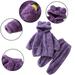 KYAIGUO Baby Girl Boys Quality Plush Soft Long Sleeve Fitted Pajama Set Boys Clothes Pants Set