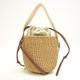 CHLOE Small Basket 2way Handbag Woody Shoulder Bag Brown Ladies