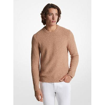Michael Kors Organic Cotton Bouclé Sweater Pink M