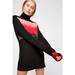 Free People Dresses | Free People Winter Break Sweater Dress | Color: Black/Pink | Size: Xs