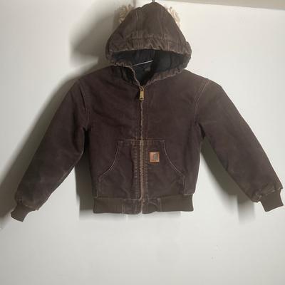 Carhartt Jackets & Coats | Carhartt Vintage Youth Carhartt Vintage Insulated Quilted Jacket Sz 6/7 | Color: Brown | Size: See Measurements In Description