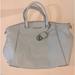 Michael Kors Bags | Michael Kors Top Handle Satchel With Crossbody Strap. Powder Blue. | Color: Blue | Size: Os