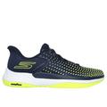 Skechers Men's Slip-ins: Viper Court Elite Sneaker | Size 8.0 | Navy/Yellow | Textile | Vegan | Machine Washable | Arch Fit