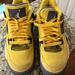 Nike Shoes | 2021 Boys Air Jordan 4 Retro 'Lightning' 2021 | Color: Yellow | Size: 4bb