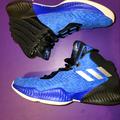 Adidas Shoes | Adidas Mad Bounce, Size 9.5, Royal Blue And Black, Basketball Shoes, With Box | Color: Black/Blue | Size: 9.5