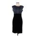 AB Studio Cocktail Dress - Sheath: Black Dresses - Women's Size 8