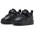 Sneaker NIKE SPORTSWEAR "Court Borough Low Recraft (TD)" Gr. 22, schwarz (schwarz, schwarz) Schuhe Sneaker