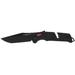 SOG Specialty Knives & Tools Trident AT Folding Knives 3.7in CRYO D2 Black Red Tanto 11-12-04-41