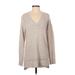 Lilla P Pullover Sweater: Tan Tops - Women's Size Small