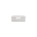 VIETRI Melamine Lastra Napkin Holder in White | 3.25 H x 8.25 W x 5.25 D in | Wayfair MLAS-W2377