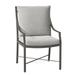 Summer Classics Monaco Patio Dining Armchair w/ Cushions in Gray | Wayfair 342031+C3594243N