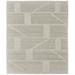 White 66 x 42 x 0.71 in Area Rug - Hokku Designs Rectangle Jalaycia Wool Area Rug Wool | 66 H x 42 W x 0.71 D in | Wayfair
