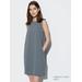 Women's Ultra Stretch Airism Sleeveless Mini Dress with Quick-Drying | Gray | XL | UNIQLO US
