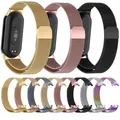 Bracelet milanais pour Xiaomi Band 8 remplacement du bracelet bracelet Mi 8 bracelet en acier