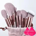 Ensemble de pinceaux de maquillage professionnels ombre à barrage brosse de contour Jules poudre