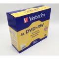 Großhandel Verbatim DVD + RW Wiederbeschreibbare 4 7 GB 4X 120Min 5pack