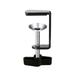 JUNTEX Universal C Shape Table Mount Clamp for Fittings Metal Desk Clip Hose Microphone Stand Base