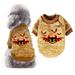 Apmemiss Clearance Dog Shirts Dog Clothes for Medium Dogs Girl Boy Printed Puppy Shirts Cute Funny Printed Puppy Shirts Breathable T Shirts Outfits Dog Sweatshirt Clothing Dog Christmas Outfit