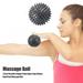 PATLOLLAV Hard Spiky Massage Ball Plantar Fasciitis Relief Ball Foot Massage Ball Trigger Point Massager Therapy Balls for Muscle Recovery Myofascial Release Pain Relief