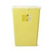 McKesson Prevent Sharps Container for Chemotherapy Waste Premium - PG-II Plastic Vertical Entry Hinged Lid - Yellow 18 gal 13 in x 17 3/10 in x 24 3/5 in 1 Count