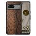 Case for Google Pixel 6A Slim Fit Shell Leather TPU Back Cover Shock-Absorption Anti-Slip Protective Case Cover for Google Pixel 6A 6.1 - Brown