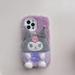 Sanrio Hello Kitty Pochacco Coin Purse Phone Case For Iphone 11 12 13 14 Pro Max Plus SE 2020 Y2k Girl Cartoon Plush