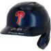 Alec Bohm Philadelphia Phillies Autographed Alternate Chrome Rawlings Mach Pro Replica Batting Helmet with "Ring The Bell" Inscription - Fanatics Exclusive