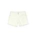 Sam Edelman Denim Shorts: Ivory Solid Bottoms - Women's Size 26