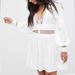 Free People Dresses | Free People Ivory I Think I Love You Mini Dress | Color: White | Size: 4