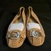 Michael Kors Shoes | Michael Kors Suede Beige Flats. Women’s Size 9. | Color: Tan | Size: 9