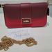 Coach Bags | Coach Mini Grace Crossbody In Colorblock Gold/Red Apple Leather Cc057 | Color: Red | Size: Os