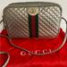 Gucci Bags | Gucci Crossbody Handbag | Color: Silver | Size: Os