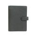 Louis Vuitton Accessories | Louis Vuitton Notebook Cover Taiga Agenda Mm Black Silver Men's | Color: Black | Size: Os