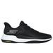 Skechers Men's Slip-ins: Viper Court Elite Sneaker | Size 10.5 | Black/White | Textile | Vegan | Machine Washable | Arch Fit