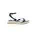 Zara Sandals: Espadrille Platform Boho Chic Black Print Shoes - Women's Size 42 - Open Toe