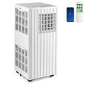 GiantexUK 9000BTU Portable Air Conditioner, 4-In-1 Powerful Air Con Unit, 2-Speed Cooling Fan, Dehumidifier with WiFi Smart APP, Sleep Mode, LED Display, Remote Control & 24H Timer (White)