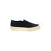 Everlane Sneakers: Slip-on Platform Boho Chic Black Color Block Shoes - Women's Size 7 1/2 - Almond Toe