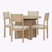 Red Barrel Studio® Collinsburg Round 42" Dining Set Wood in Brown | 30 H x 42 W x 42 D in | Wayfair 5DA65266BAE34EA89AFC889F2F5F2396