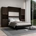 Ebern Designs Sompal Murphy Bed Wood in Black | Full/Double | Wayfair 363FBB17D6744E46A2C5AE4F12DB1676