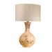 Bungalow Rose Selasi Alabaster Table Lamp Alabaster/Linen, Crystal in Yellow | 27 H x 16 W x 16 D in | Wayfair 55AC702B50B74F819F084C403535A470